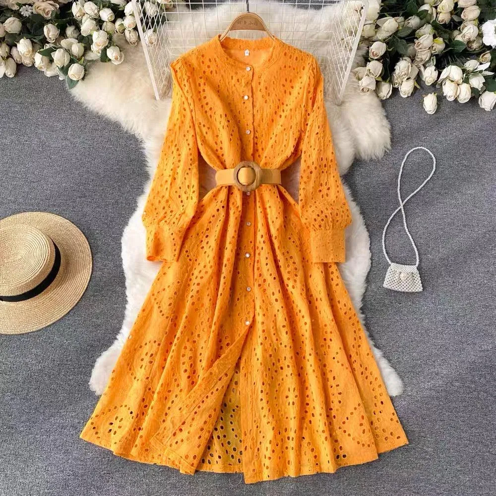 Gloria Dress with Belt