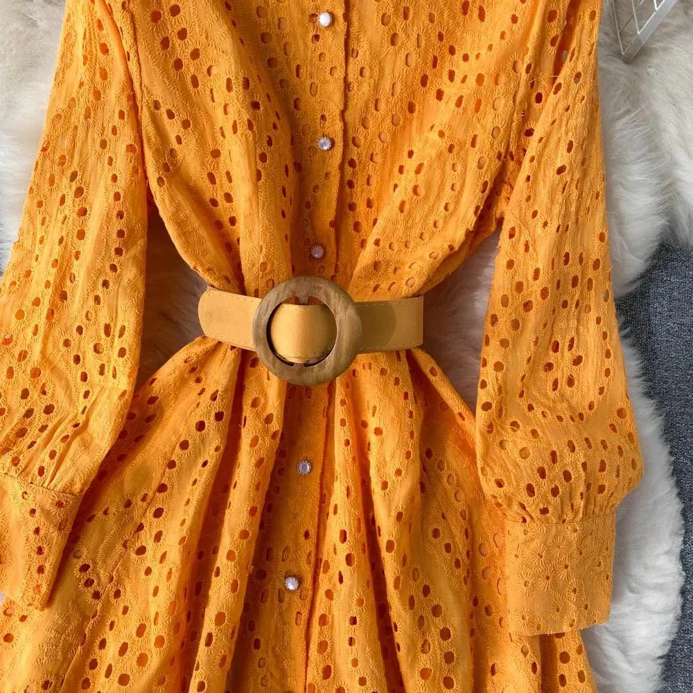 Gloria Dress with Belt