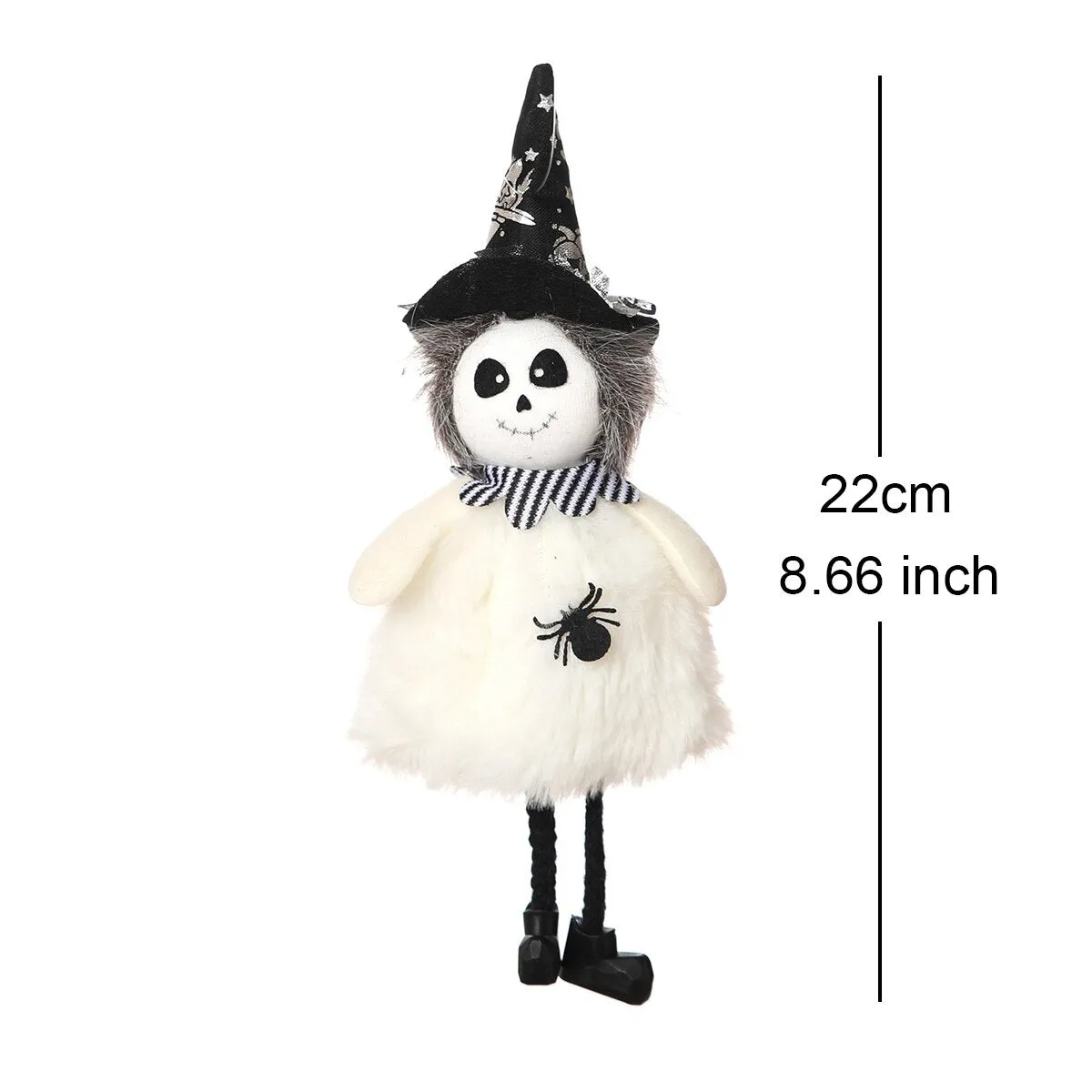 Halloween Doll Bar Pumpkin Ghost Witch Black Cat Pendant Scary Halloween Kids Gift Happy Halloween Party Decor for Home