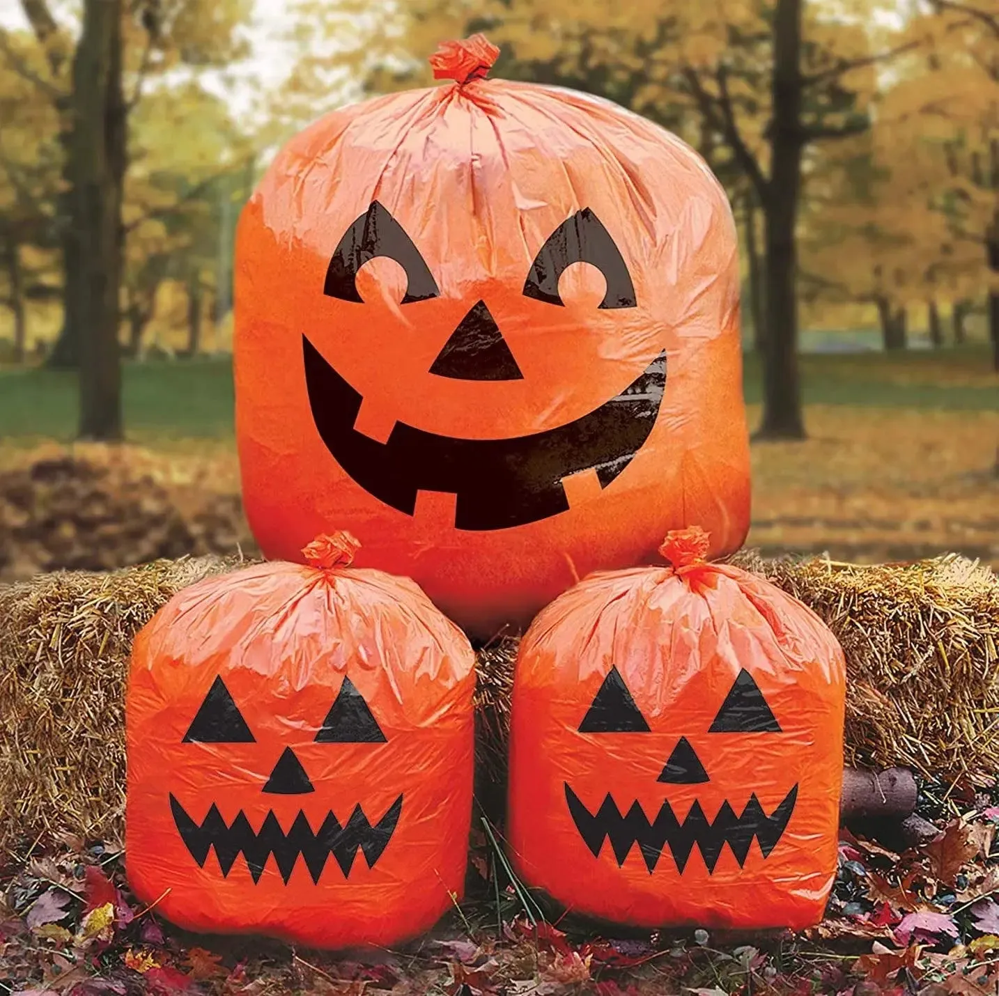 Halloween Lawn Bags - 3 Pkt