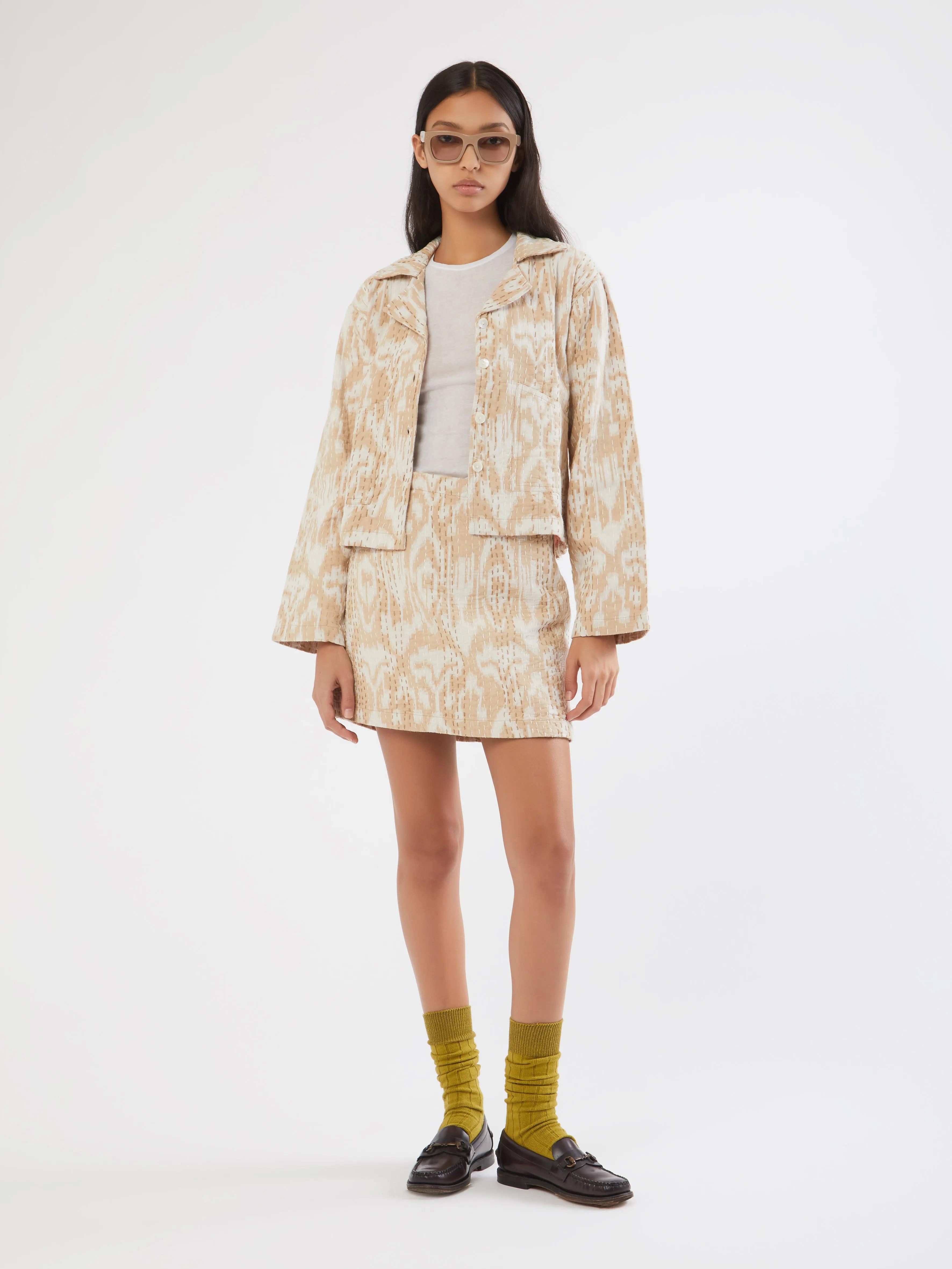 Indian Kantha Skirt