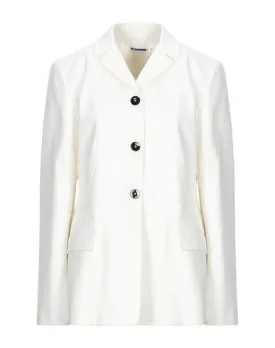Jil Sander Women Blazer White 12 UK