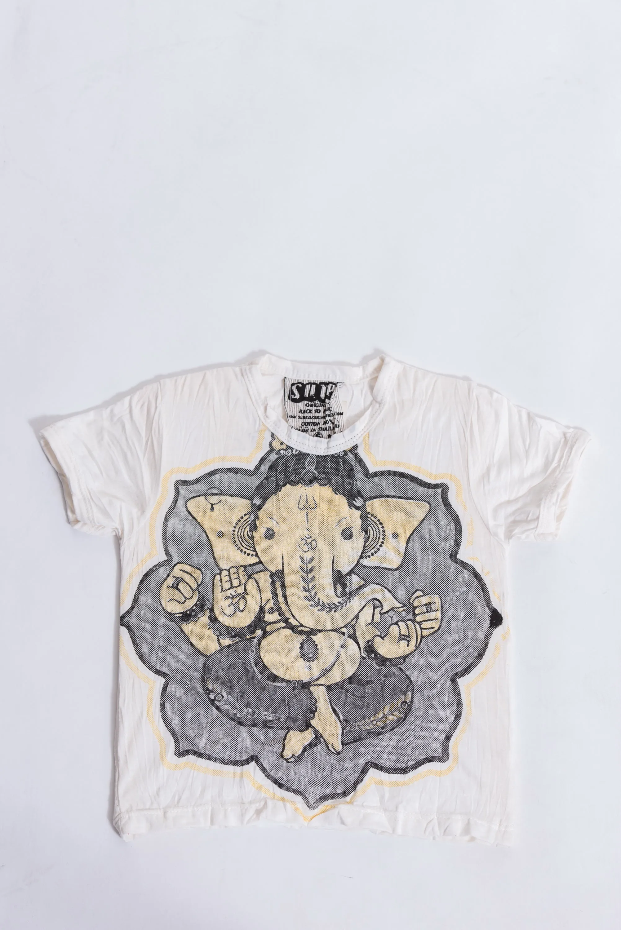 Kids Baby Ganesh T-Shirt in White