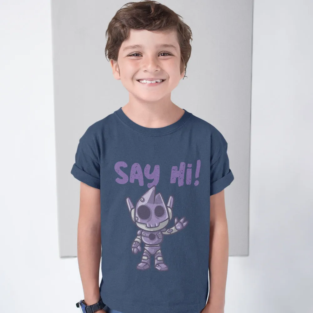 Kids Boys Say Hi T-Shirt
