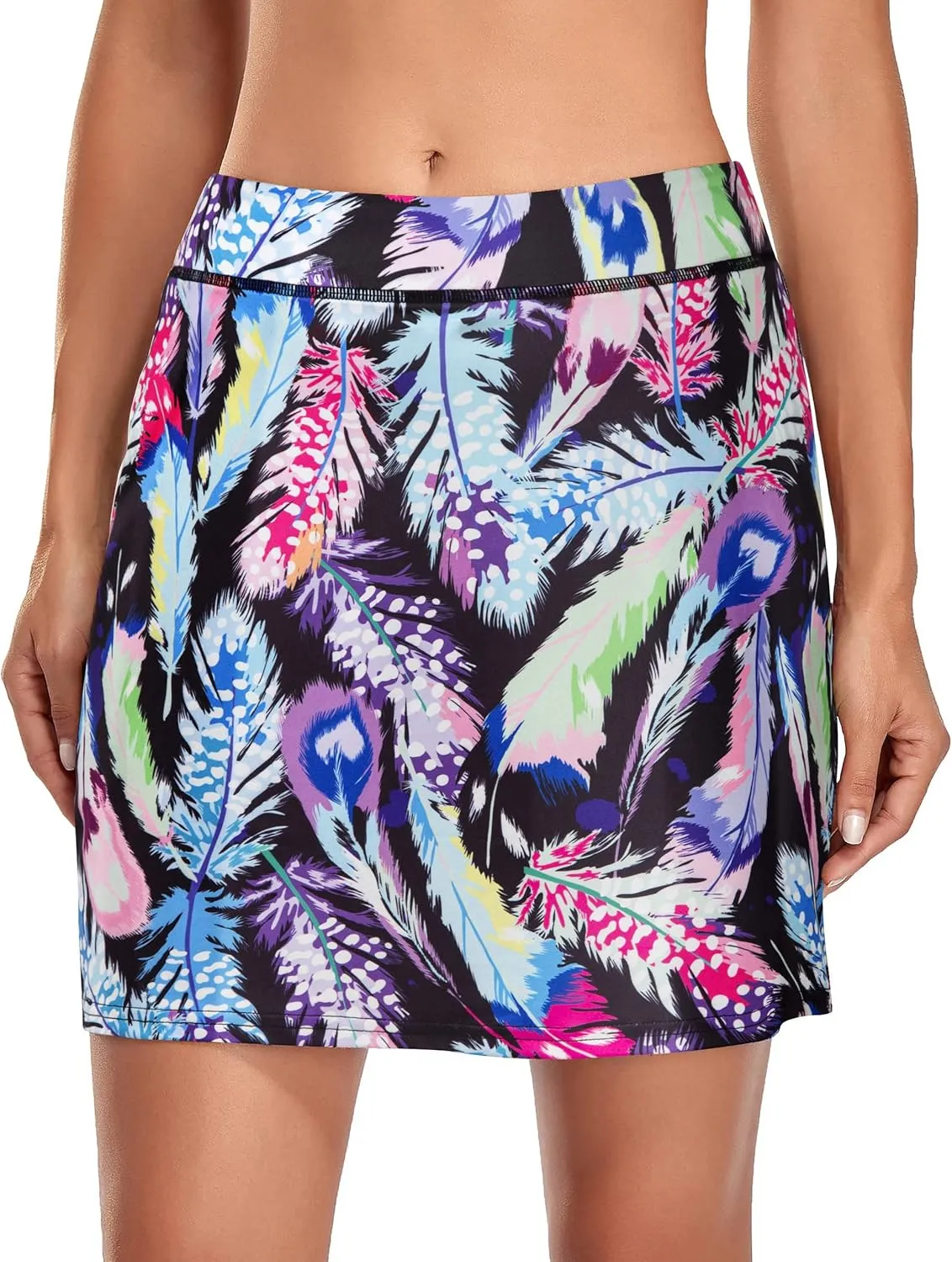 Kimmery Women's Athletic Tennis Skorts Golf Skirts with Pocket Sizes M-3XL