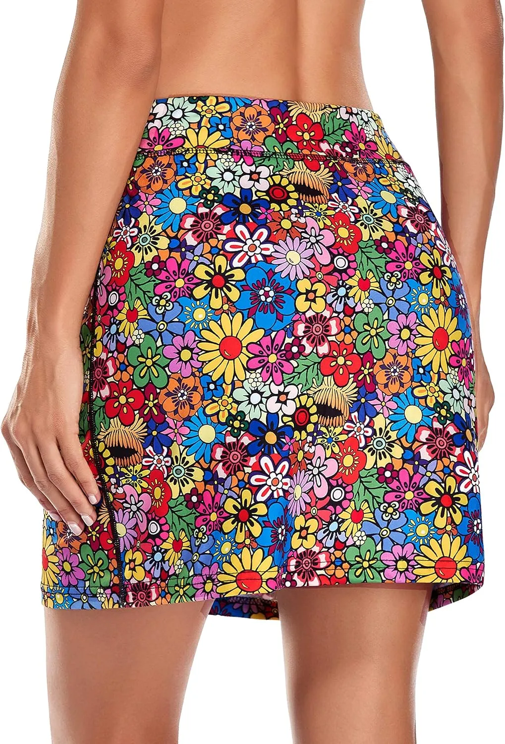 Kimmery Women's Athletic Tennis Skorts Golf Skirts with Pocket Sizes M-3XL