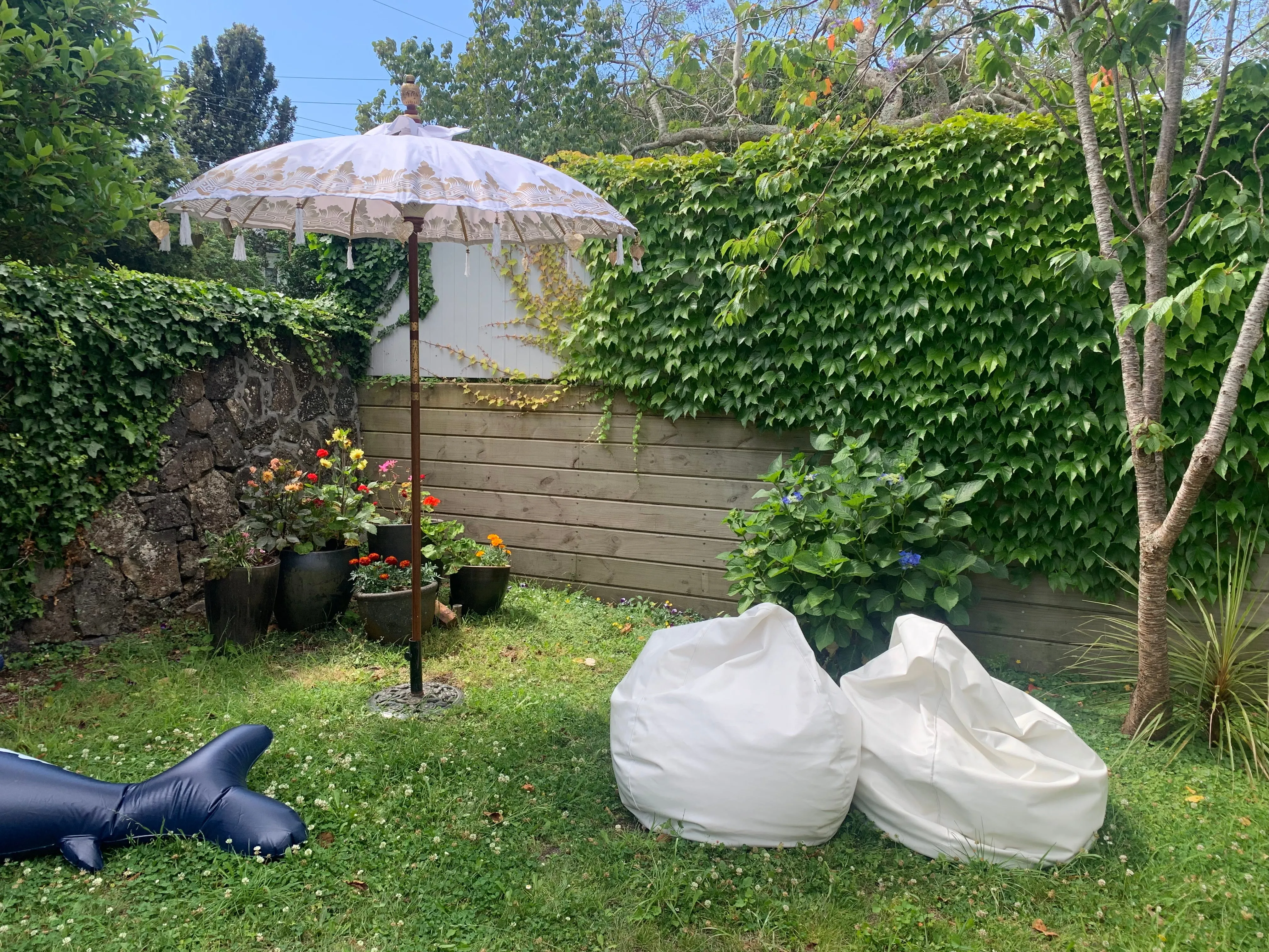 Large White Bean Bags