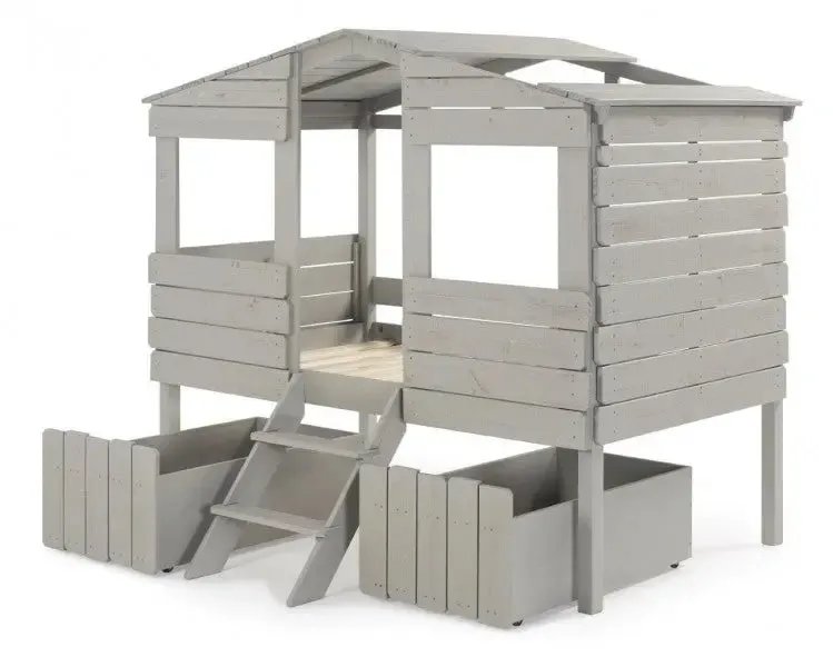 Liam Club House Loft Beds with Storage Drawers