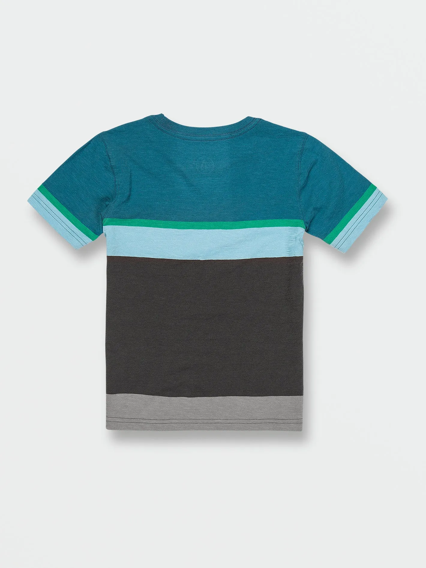 Little Boys Stone Blocker Crew Short Sleeve Shirt - Aged Indigo