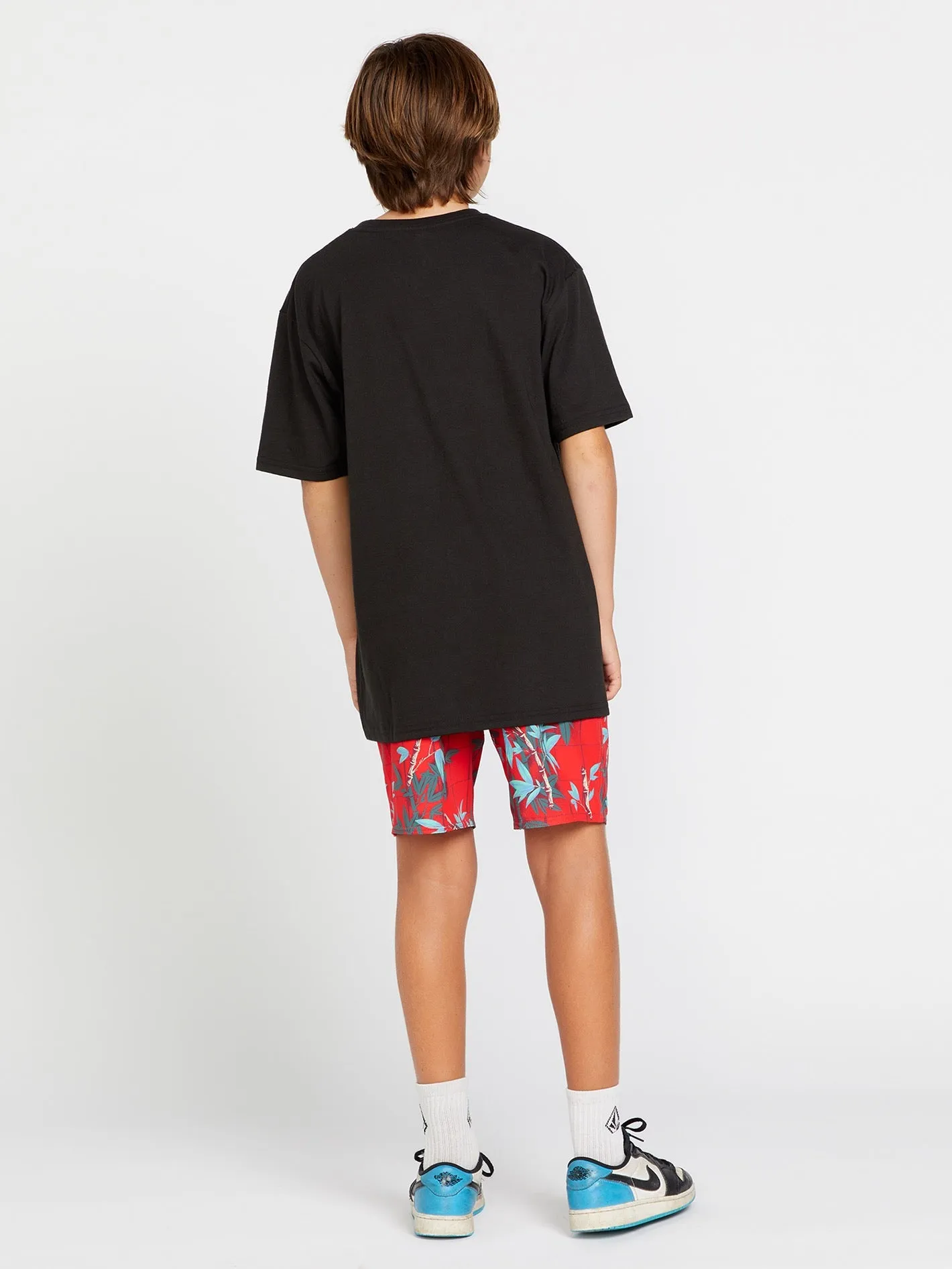 Little Boys Stone Pow Short Sleeve Tee - Black