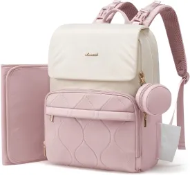 LOVEVOOK Diaper Bag Backpack, Baby Travel Bags for Boys & Girl, Toddler Diaper Bag with Changing Station & Pacifier Case, Paaleras Para Bebe Nia & Nio - Newborn Essentials Must Haves Mom