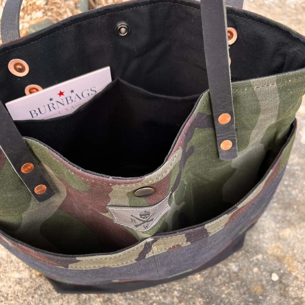 Made in USA Burn Bags - Large Camo
