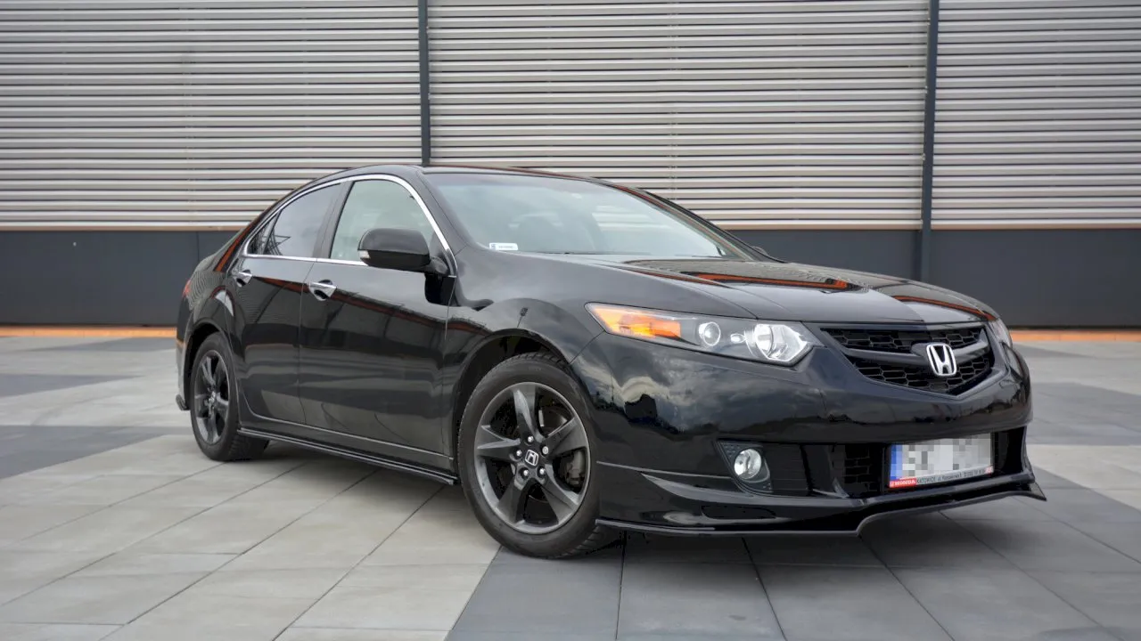 Maxton Design - SIDE SKIRTS SPLITTERS HONDA ACCORD MK8 (CU-SERIES) PRE-FACELIFT SEDAN (2008-2011)