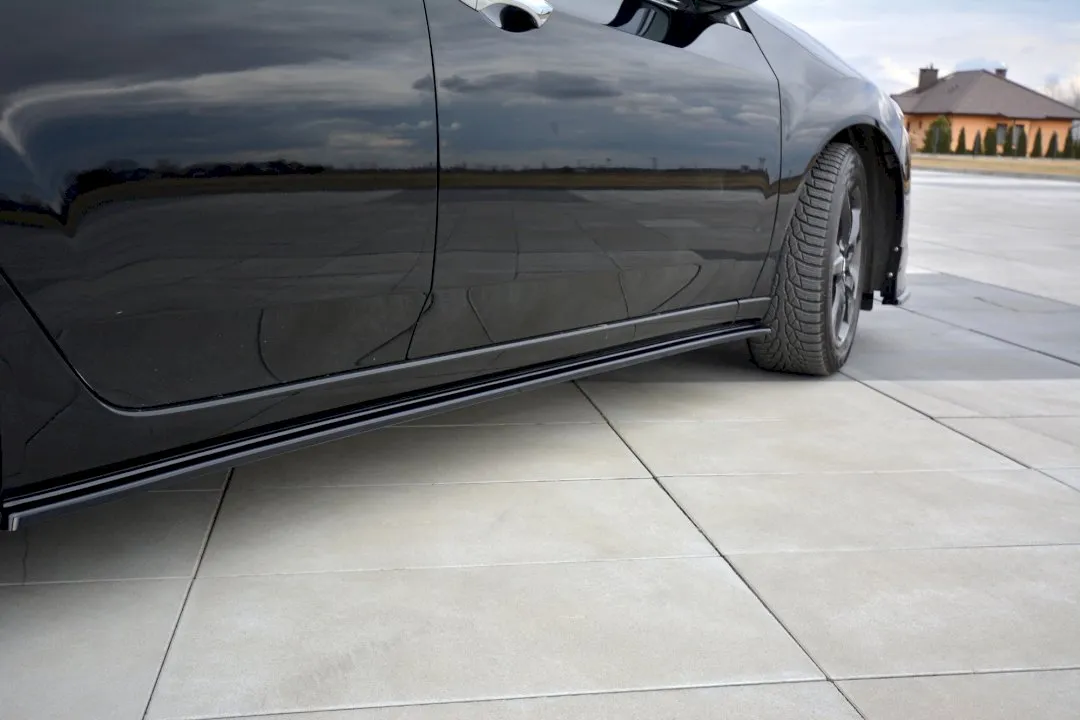 Maxton Design - SIDE SKIRTS SPLITTERS HONDA ACCORD MK8 (CU-SERIES) PRE-FACELIFT SEDAN (2008-2011)