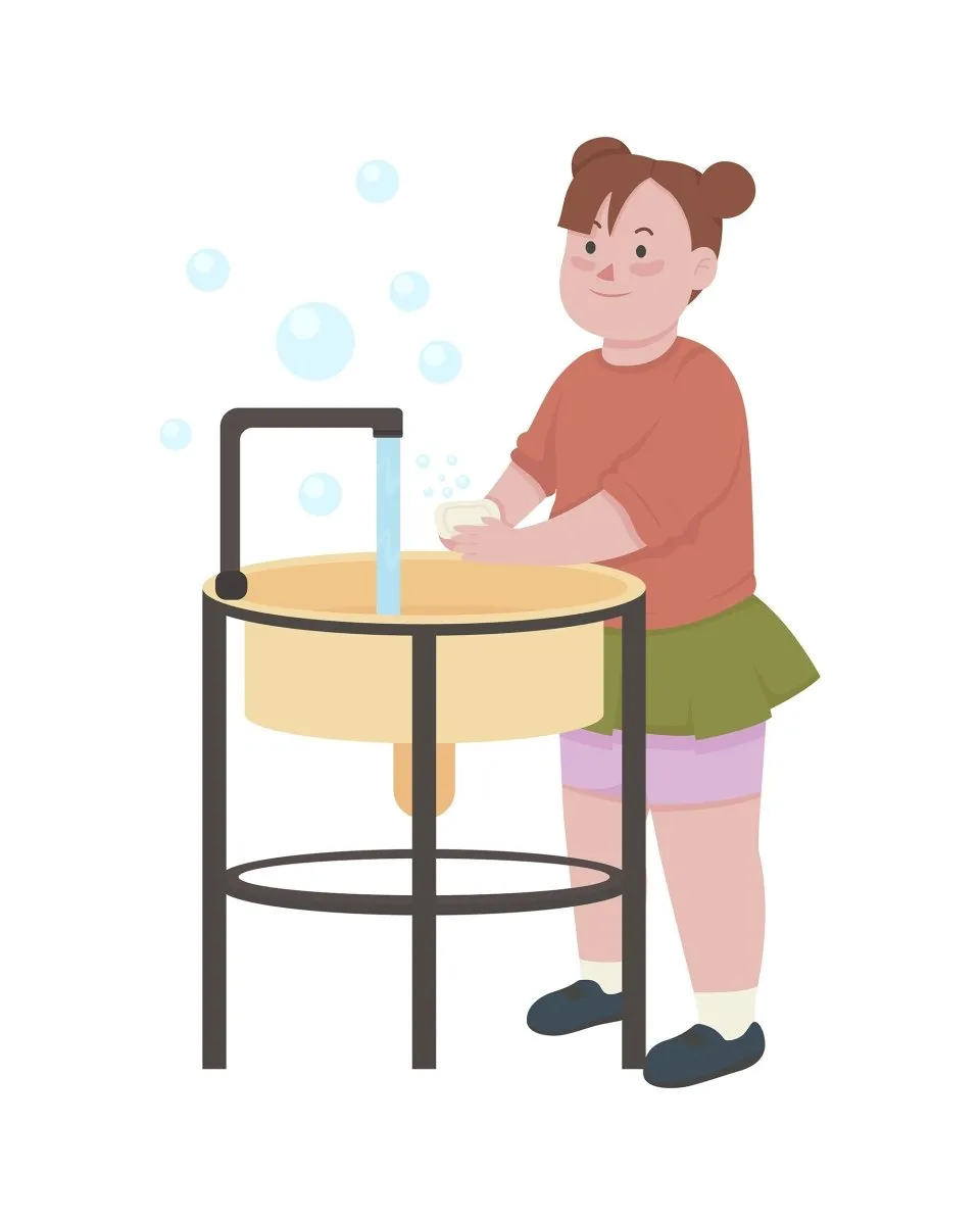 New normal lifestyle during covid lockdown flat color vector illustration set