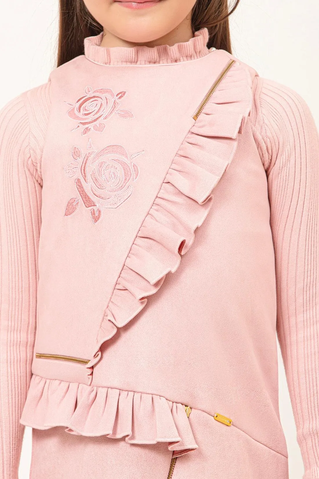 One Friday Enchanting Rose Blush Sleeveless Dress
