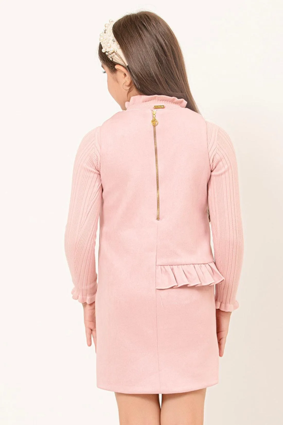 One Friday Enchanting Rose Blush Sleeveless Dress