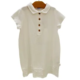 Polo Dress | White (model shown in coral)