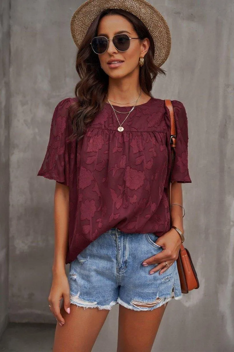 Pretty Puff Sleeve Blouse