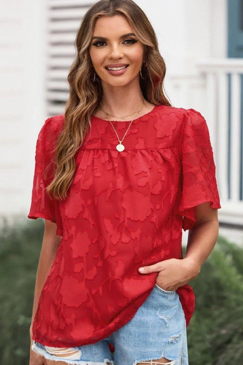 Pretty Puff Sleeve Blouse