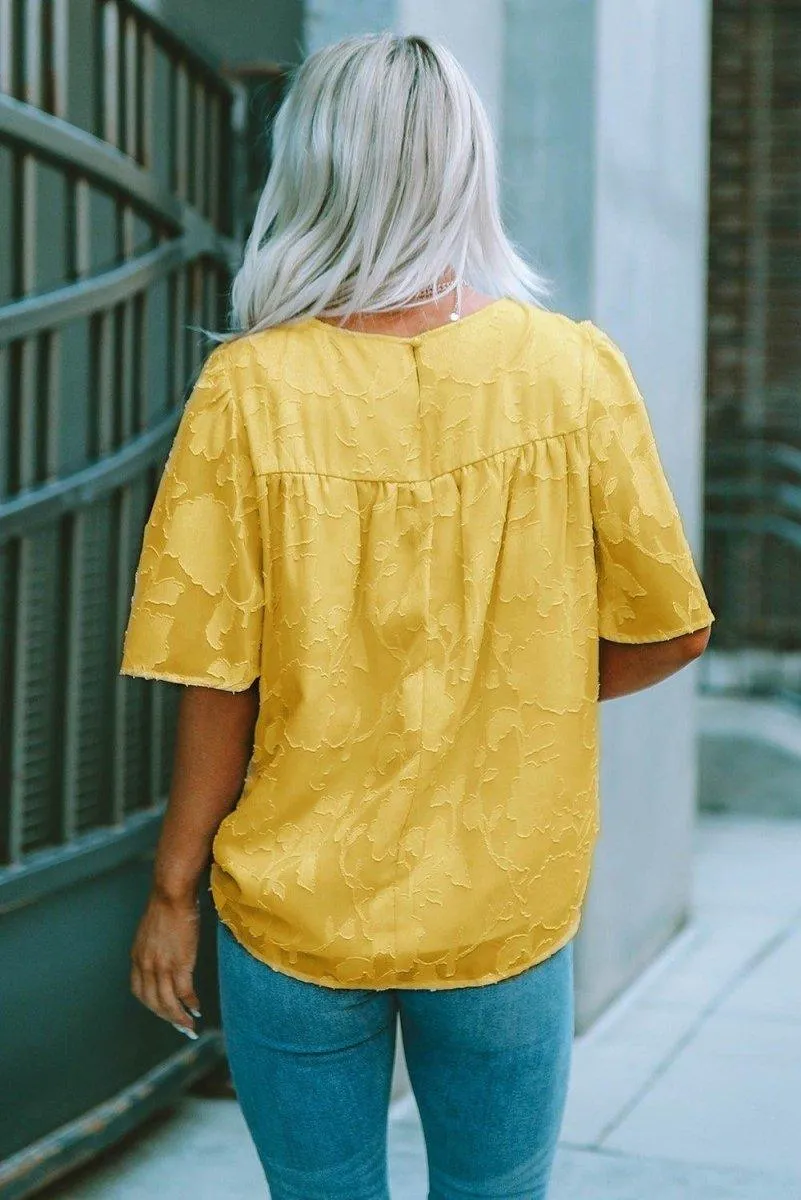 Pretty Puff Sleeve Blouse