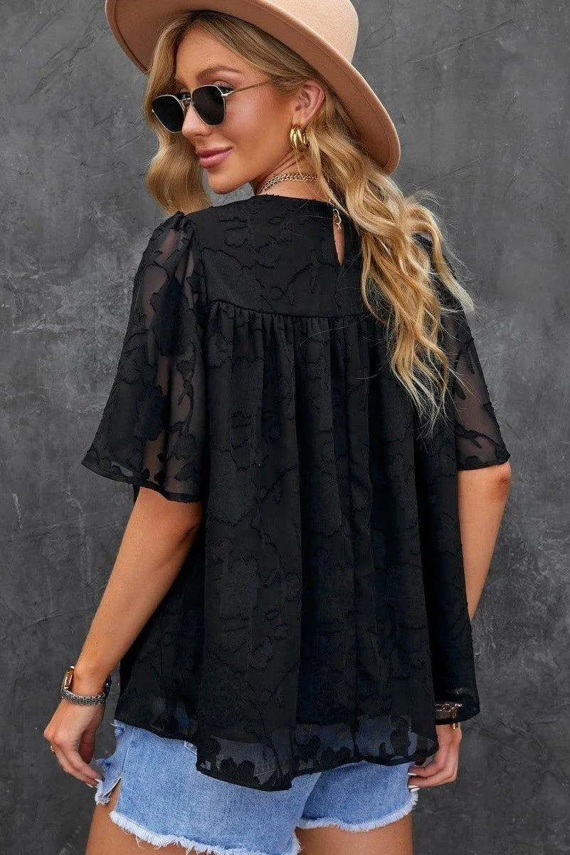 Pretty Puff Sleeve Blouse