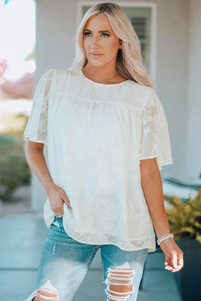 Pretty Puff Sleeve Blouse