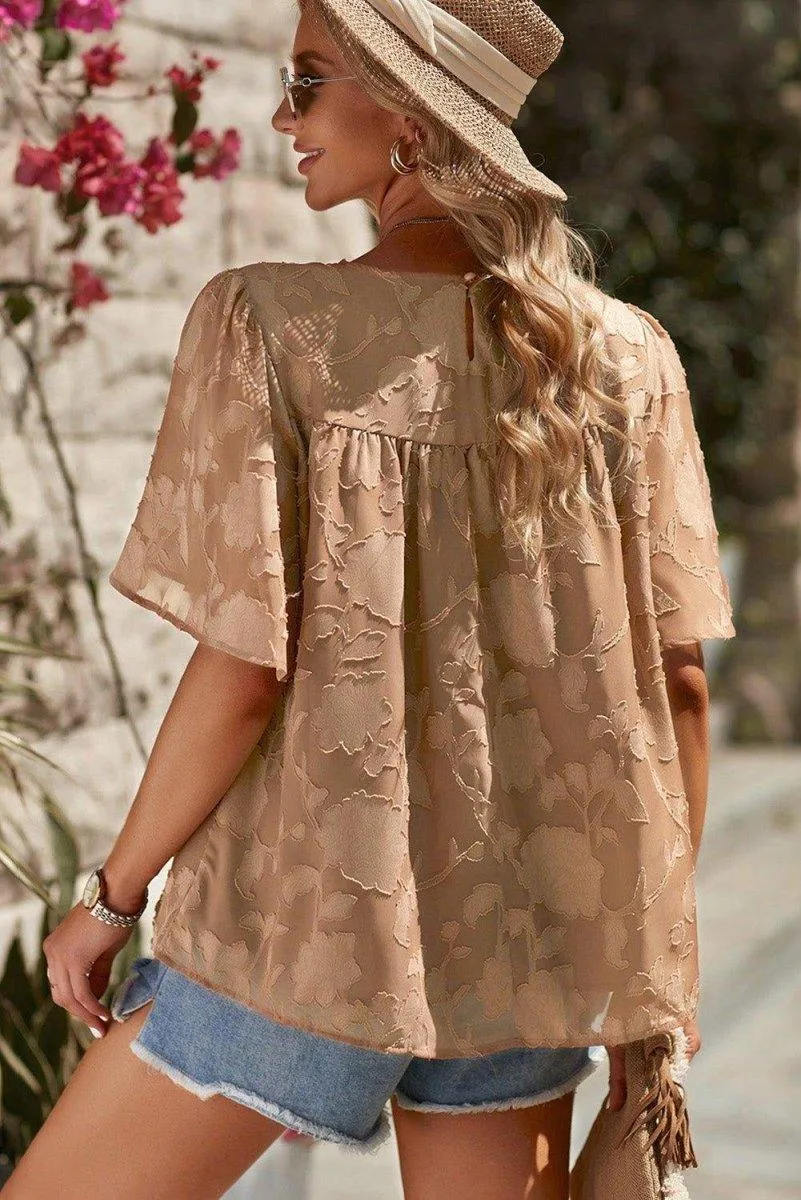 Pretty Puff Sleeve Blouse
