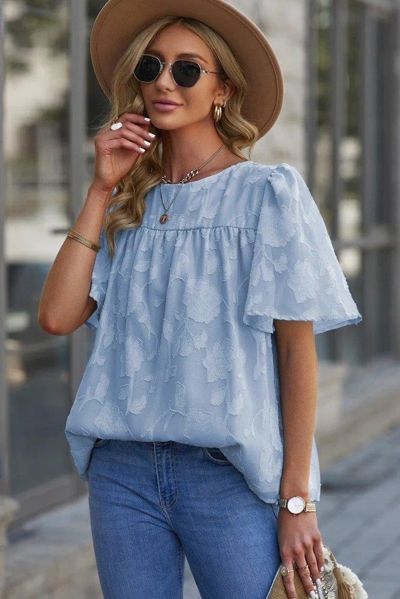 Pretty Puff Sleeve Blouse