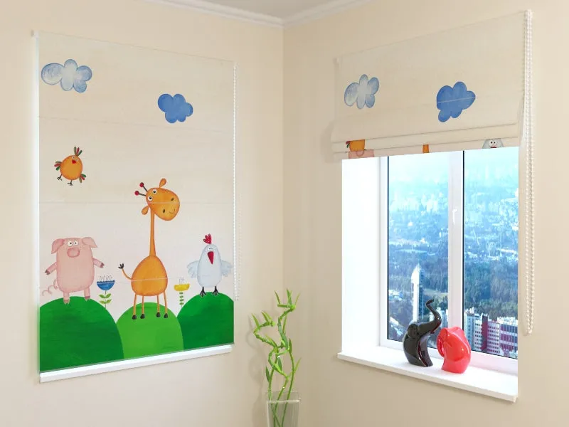 Roman Blind Baby Animals
