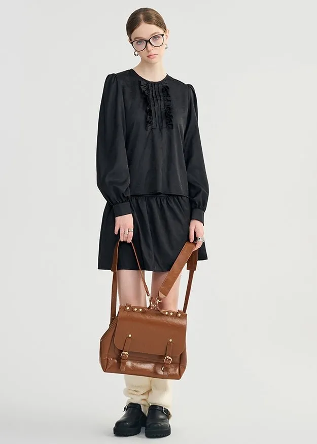 RUFFLED TOPS AND PLEATED SKIRTS