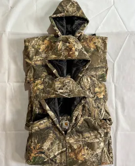 SALE! Vintage Carhartt Rework Style Realtree Camo Hooded Jackets All Sizes - MOQ 25 pcs #1924