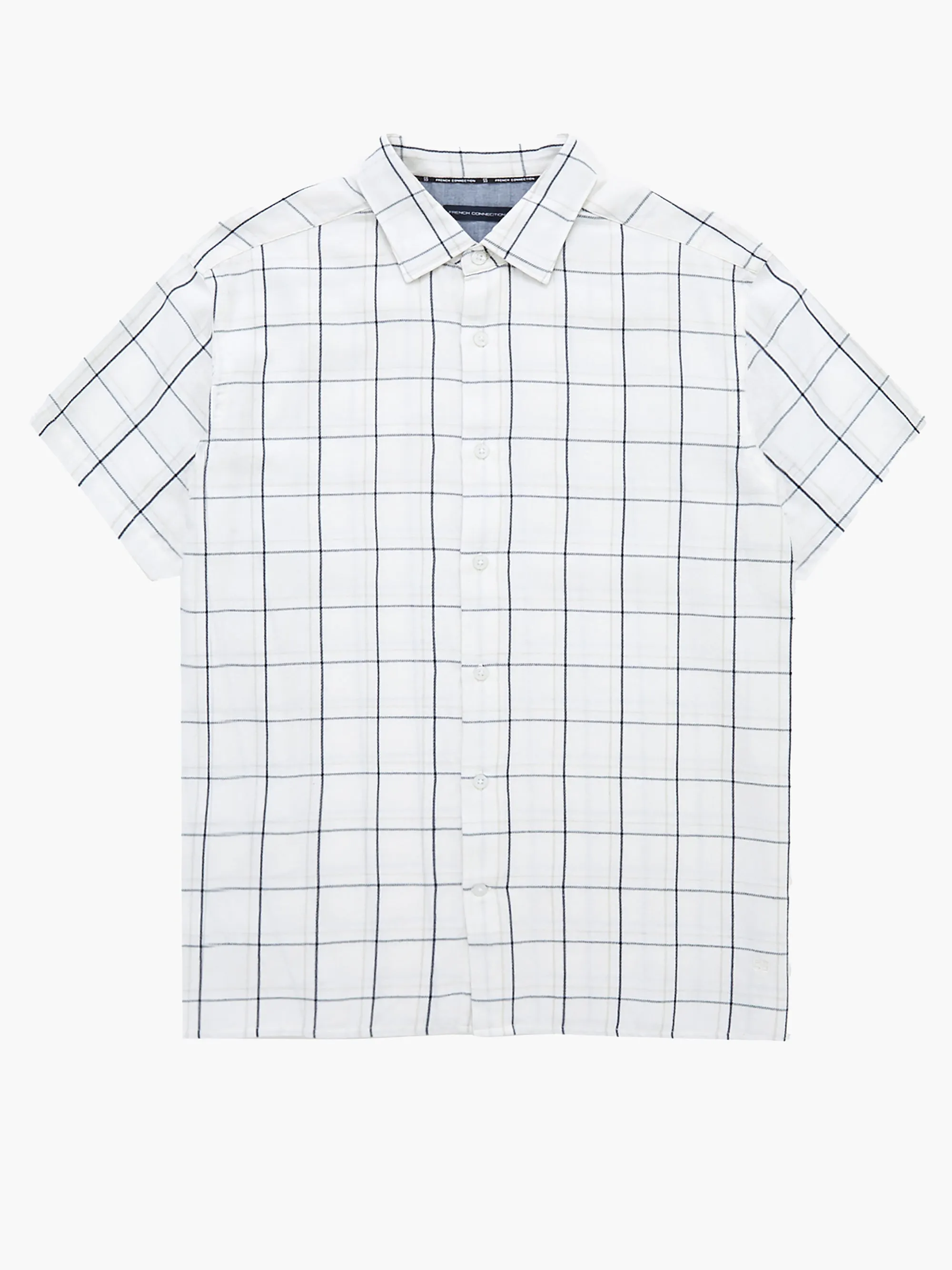 Short Sleeve Tonal Check Shirt