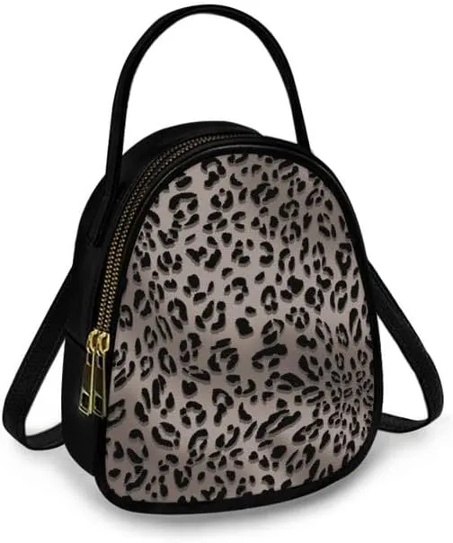 Small Crossbody Bags for Women Stained Glass Art Zip Cell Phone Purse, Vegan PU Leather Top Handle Handbags