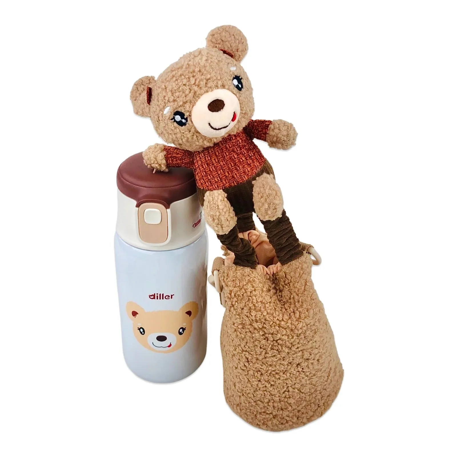 Stainless Steel Cartoon Design Water Bottle