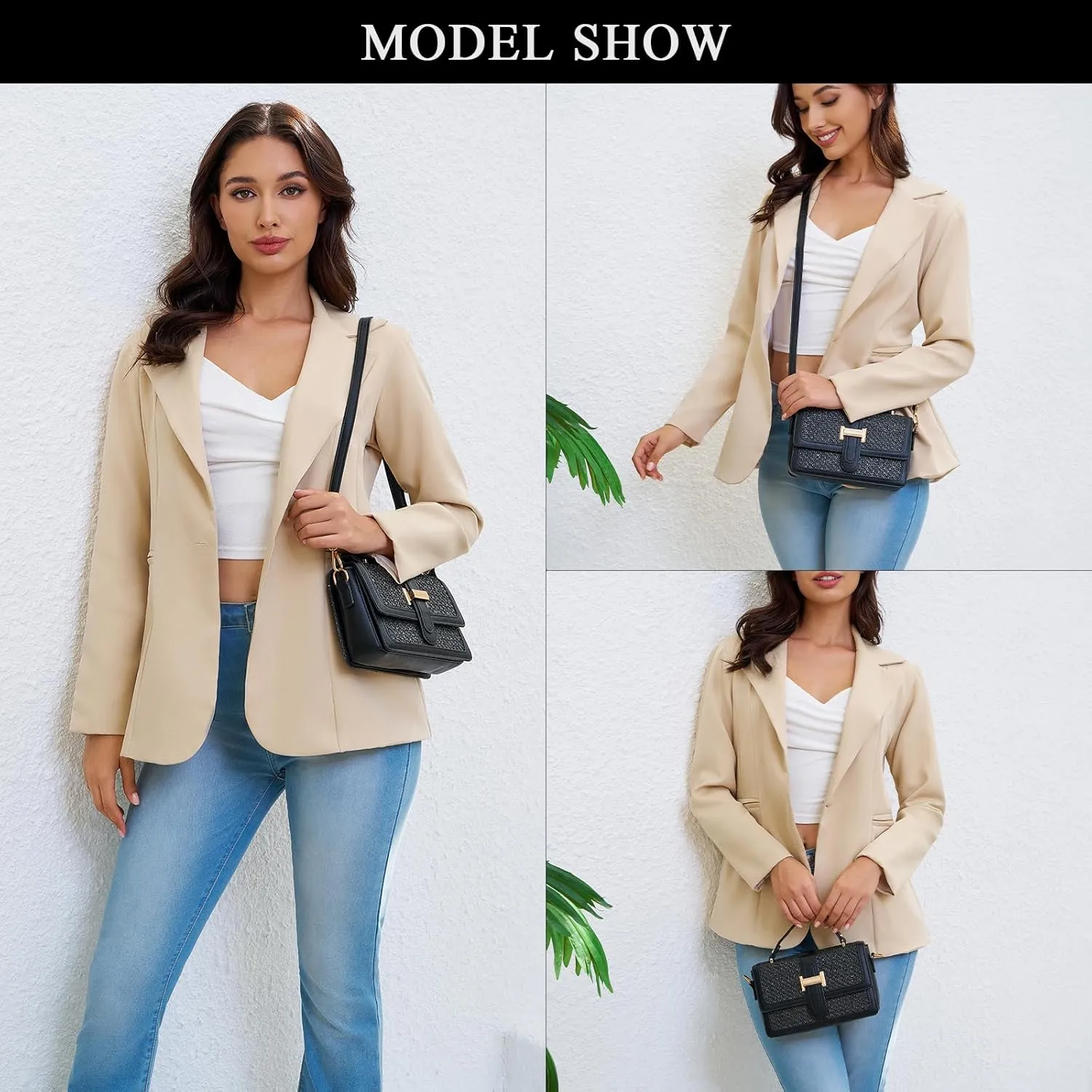Summer Straw Crossbody Bags for Women Trendy Woven Beach Bag Straw Clutch Purse Vacation Handbags