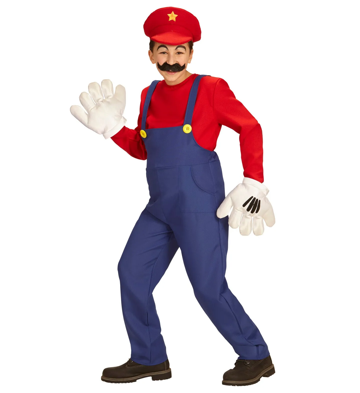 Super Plumber Costume Boys