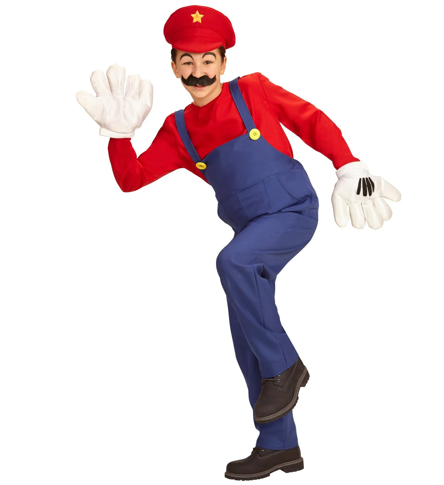 Super Plumber Costume Boys