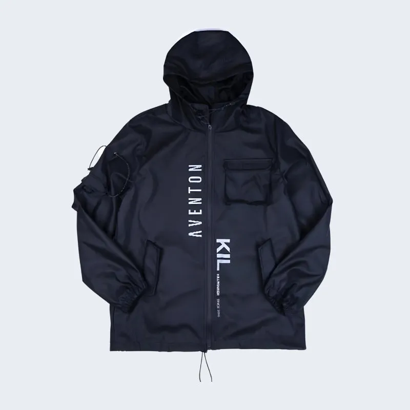 Techwear Jacket With Hood