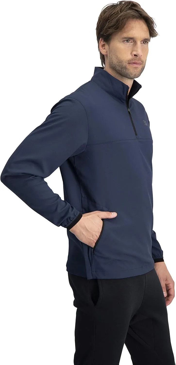 Three Sixty Six Mens Windbreaker Jackets - Zippered Golf Wind Breaker Jacket - Vented, Dry Fit
