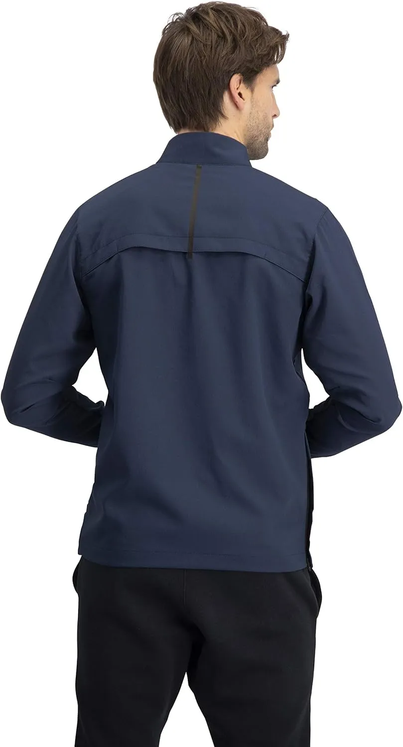 Three Sixty Six Mens Windbreaker Jackets - Zippered Golf Wind Breaker Jacket - Vented, Dry Fit