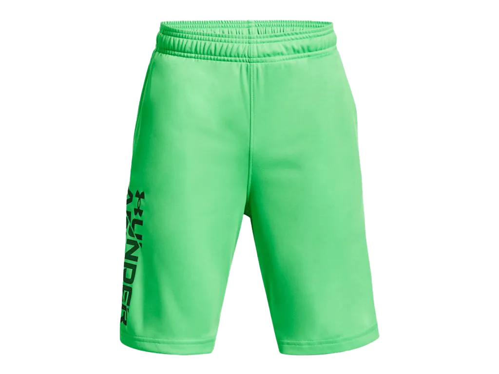 UA Boys' Prototype 2.0 Wordmark Shorts