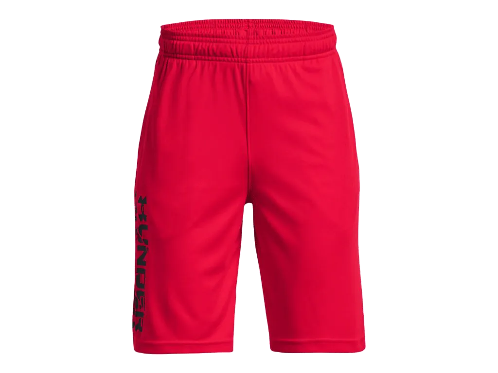 UA Boys' Prototype 2.0 Wordmark Shorts