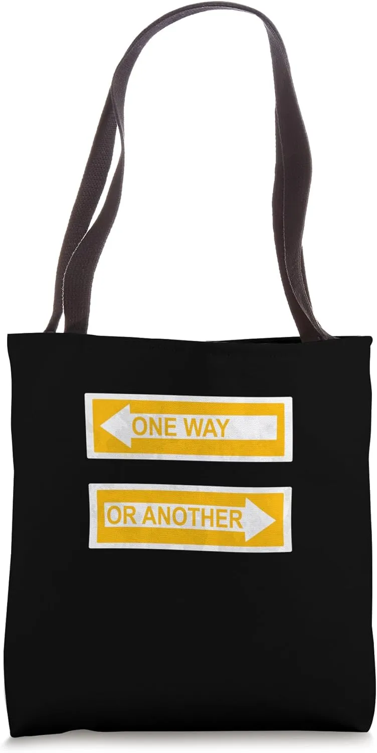 University Varsity-Gold Either Way University Varsity-Gold Tote Bag