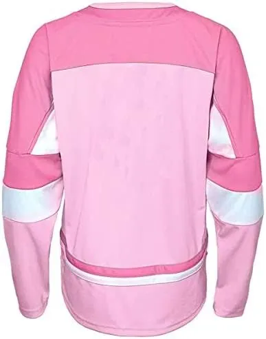 Vegas Golden Knights Girls Juniors Pink Youth Jersey
